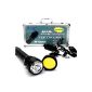 AGM 85W HID XENON outdoor light flashlight Focus Flashlight Torch Hand Light Camping Lamp hunting with 7800mAh battery NIB KIT SET
