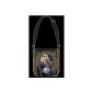 Shoulder Bag - Owl with pentagram - Spell Keeper (household goods)