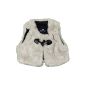 Basefield fur vest for girls (Textiles)