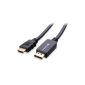 Cable Matters DisplayPort to HDMI Cable - 3m (Personal Computers)
