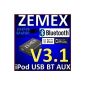 ZEMEX V3.1 Bluetooth handsfree for many Acura & Honda models (electronics)