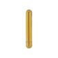 Toy Joy Pure Gold Excitement Vibrator Gold Large 20 x 3 cm, 1 piece (Personal Care)
