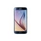 Smartphone Samsung Galaxy S6 (5.1 inch touch screen, 64GB memory, Android 5.0) Black (Wireless Phone)