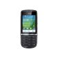 Nokia Asha 300 Mobile Phone Bluetooth / Wi-Fi Graphite 140 MB (Electronics)
