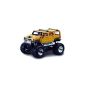 TORRO R / C Mini Monster Truck Hummer car 1:43 - YELLOW (Toys)