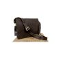 Shoulder Bag / Briefcase A4 leather of Visconti (18548) - Size: W: 35 H: 27.5 D: 10.5 cm (Shoes)
