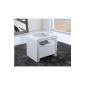 Bedside table, console S85 White (Kitchen)