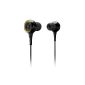 Philips SHE6000 in-ear headphones surround sound effect + 4 sizes of interchangeable tips + storage bag (Electronics)