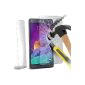 Samsung Galaxy Note 4 Pack Of 3 tempered glass LCD Premium Crystal Clear Screen Protectors Packs With Chiffon & Card application by ONX3 (Electronics)