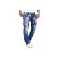 MT Men's Jeans, Vintage Blue 3060 Light Blue (Textiles)