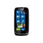 Nokia Lumia 610 Smartphone (9.4 cm (3.7 inch) touchscreen, 5 megapixel camera, Windows Phone Mango OS) (Electronics)