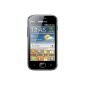 Samsung Galaxy Ace Duos Android Smartphone Wifi 3 GB Black (Electronics)