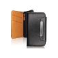 tomaxx visits Leather Case Sony Xperia Z1 Compact Case Cover - Leather case with slots for business cards / credit card / money (electronic)
