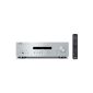 Yamaha A-S201 HiFi stereo amplifier with phono input and 140 watts per channel Silver (Electronics)