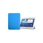 VEO | Cover Smart Case for Samsung Galaxy Tab 10.1 3 compatible with the on / standby (BLUE) (Electronics)