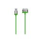 Belkin Charge Sync Cable (30-pin connector, 2m) for Apple iPod / iPhone / iPad green (Personal Computers)
