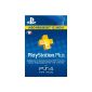 PlayStationPlus: 12 month subscription [Code PS4 Game PSN, PS3, PS Vita - In French] (Software Download)