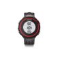 Garmin Forerunner 220 with heart rate monitor - Running Watch with integrated GPS - Black / Red (Electronics)