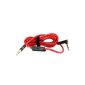 iProtect spare cable for Dr. Dre Monster Beats with Mic and Volume Control Red (Electronics)