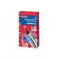 Herlitz 8860595 Permanent markers, waterproof, 1 to 4 mm, assorted colors Colli marker 10 items (Office supplies & stationery)