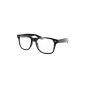 Horn-rimmed glasses Atzenbrille nerd glasses plain or wayfarer sunglasses glasses as Nerdbrille in different colors.  (Equipment)
