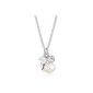 Elli Ladies necklace with pendant Angels 925 sterling silver length 45cm 0107451311_45 (jewelry)