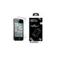 Too Saint ® Film Screen Protector for iPhone 4 / 4S Transparent Tempered Glass 0.4mm Ultra-High Quality Ultra Clear scratchproof Resistant Tempered Glass (Electronics)