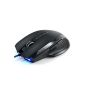 CSL - play USB Optical Mouse SM800 | scanning frequency of 3,500 dpi (with indicator dpi) precision | Ergonomic design | 8 buttons | Plug & Play (Electronics)