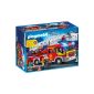 PLAYMOBIL 5362 - Fire Department ladder truck with Light and Sound (toy)