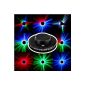 Show Lite SF-100 LED light effect Sunflower UFO (48 RGB LEDs, Saucer, Party lighting, disco light, sound activated)