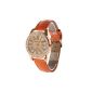 VKTECH® Quartz Bracelet Watch Women Leather Orange (Watch)