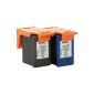 AmazonBasics wiederbef? STUFFED ink cartridge as a substitute f? R Hewlett-Packard Multipack C6656A (No.56) and C6657A (No.57) (black and multicolor) [Amazon Frustration-Free Packaging] (Office supplies & stationery)