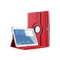 Bingsale 360 ​​Leather Case for Samsung Galaxy Tab 10.1 Tablet Touch 4 