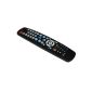 AERZETIX: TV remote control TV DIS52 compatible with SAMSUNG BN59-00684A (Electronics)