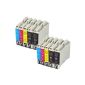 10 Brother Compatible LC970 / LC1000 ink cartridge For DCP 130C, 135C, 150C, 153C, 157C, 330C, 350C, 540CN, 560C, 750CN, 750CW, 770CW, MFC 235C, 240C, 260C, 440CN, 460CN, 465CN, 630CD , 630CDW, 660CN, 665CW, 680CN, 845CW, 850CDN, 850CDWN, 860CDN, 3360C, 5460CN, 5860CN, FAX 1335, 1360, 1460, 1560 and 2480C (Office Supplies)
