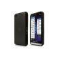 Chic Cases for BlackBerry Z30 - Super Slim in Transparent Black Prima Case (Electronics)