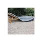 542 298 Roll Lying shell anthracite polyester fabric Oxford 600 D / L 212 x W 70 x H 40 cm (garden products)