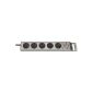 Brennenstuhl Super-Solid Surge protection socket strip 5-fold silver with switch 1153340315 (tool)