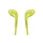 Samsung HS-330 In-Ear Headphones Premium stereo headset with in-line remote and microphone - yellow (Electronics)