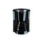 Melitta Look Selection 1011-03 coffee filter machine -Aromaselector -Glaskanne black (household goods)