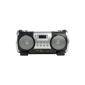 König HAV-PRCD20 Boombox (CD / MP3 player, 13 watts, SD card slots, USB 2.0) Black / Silver (Electronics)