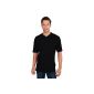 QUALITY Shirts Short Serafino T-shirt placket Gr.  S - 8XL cotton (textiles)