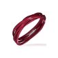 Urban Male Red leather strap for multiple wrapping for men (jewelry)