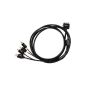 AmazonBasics Composite AV Cable for Apple iPhone, iPad and iPod (2 m) (Electronics)