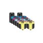 HP 363 Multipack high capacity cartridges 2 sets of 6 compatible ink cartridges for printers for Photosmart 3100, 3108, 3110, 3210, 3300, 3308, 3310, C5150, C5180, C6150, c6161, C6180, C6280, C7180, C7280, d7145, D7155, D7160, D7163, d7345, d7355, D7360, D7363, 8200, 8230, 8238, 8250, triple print capacity 45ml ink in black, 18ml color (Office Supplies)