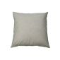 Natural Cushion 60 x 60 cm - Wrap 100% Cotton - Lining 100% Feathers