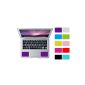 MiNGFi Carpet Palmar Wrist Rests for Apple MacBook Notebook and Netbook Portable Made from Silicone Repositions and easily removes - Purple / Purple (Electronics)