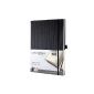 Sigel CO111 Notebook CONCEPTUM notes, approx.  A4, checkered pages, hardcover, black (Office Supplies)