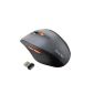 TeckNet® M002 Wireless Mouse Wireless Optical Mouse, 3 adjustable levels DPI 2000 DPI 2.4G, 6 buttons, life of the battery 18 months, Nano-receiver Grey (Electronics)