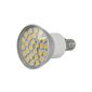 GUMP E14 5W spotlight 27x 5050 SMD LEDs LED Spot Light Lamp LED Bulb (Warm White 3000-3500K, 120 degrees, 480lm, 85V - 260V AC - Ø50 × 76mm) Energy Saving Lamp